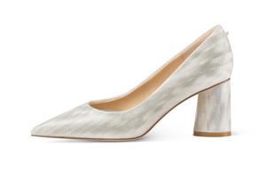 Туфли женские на высоком каблуке серебряный 7Or9, серебряный