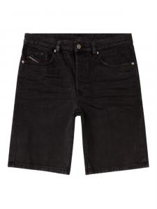 Шорты с нашивкой-логотипом Diesel, черный