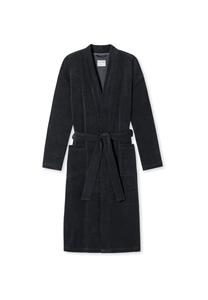 Халат Перо Терри SCHIESSER, антарцитовый