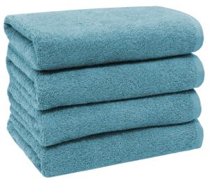 Полотенца набор  Zollner, голубой