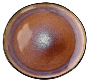 Десертная тарелка Mondex BASIC NATURE, черный - керамика - 21 x 3 x 21 см