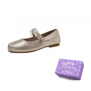 Alxnan Женские туфли Мэри Джейн в цвете шампань, цвет Champagne