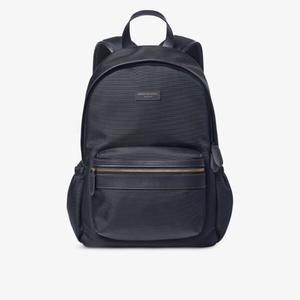 Тканый рюкзак с логотипом Aspinal Of London, темно-синий