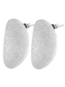 Adeliás Женские серьги - Серьги-гвоздики из нержавеющей стали серебристого цвета