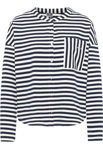 Толстовка DreiMaster Sweat Jacke, цвет Marine Weiss