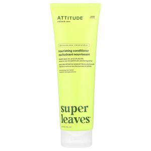 ATTITUDE, Super Leaves Science, натуральный кондиционер, питает и укрепляет, Масло из виноградных косточек и листья оливы, 240 мл (8 oz)