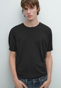 Футболка Massimo Dutti SHORT SLEEVE, Black