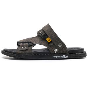 NANJIREN Мужские пляжные сандалии коричневые, цвет Brown