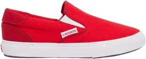 Laceste детская обувь Gazon Lacoste, Slip Patchwork Red/White (New)