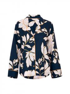 Cyberjammies Пижамная блузка цвета хаки, темно-синяя