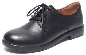 Туфли женские повседневные Women's Casual Shoes Women's Low-Top Black Pt'Son