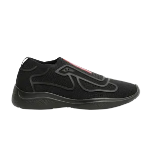 Слипоны Prada America's Cup Slip-on 'Black', черный