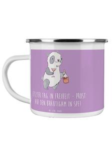 Кружка для мальчишника с надписью Лавандовая мечта Mr. & Mrs. Panda