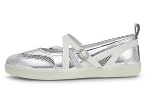 CHARLES&KEITH Серебряные женские легкие повседневные кеды Small Ck с низким верхом и противоскользящей подошвой, цвет Silver Silver