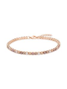 s.Oliver Браслет с блестящими фианитами в золотой оправе
