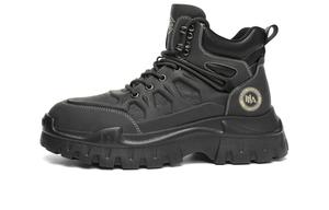 HLA Водонепроницаемые и износостойкие короткие уличные ботинки мужские Earth Yellow, цвет Earth Yellow