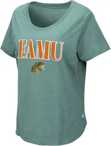 Зеленая футболка Colosseum Florida A&M Rattlers