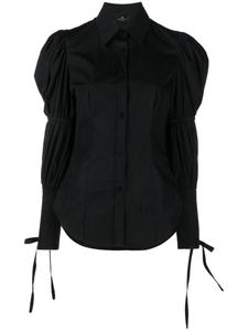 Рубашка с объемными рукавами ETRO, черный