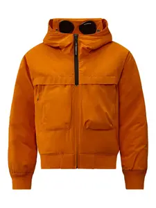 Куртка с капюшоном и вставкой в виде защитных очков Pro-Tek C.P. Company Kids, оранжевый