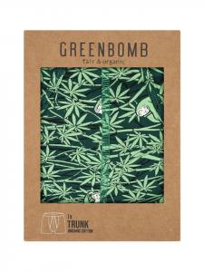 Боксеры GreenBomb, темно-зеленый