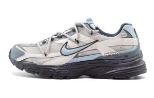 Инициатор устойчивые к истиранию низкие кроссовки для бега unisex серо-голубые Nike, голубой