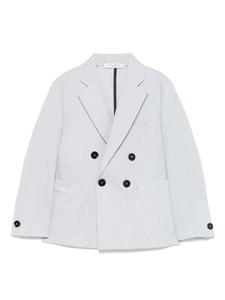 Paolo Pecora Детский блейзер в полоску Paolo Pecora Kids, синий