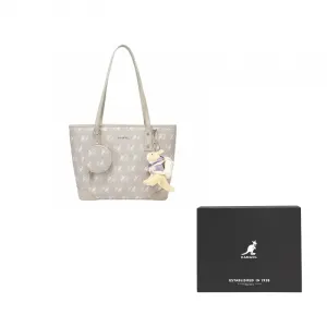 KANGOL Сумка-шоппер из ПВХ, средняя женская наплечная сумка мультиколор