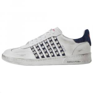DSQUARED 2 Белые кеды Dsquared2 с люверсами, цвет White