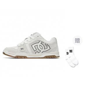 Высокие скейтерские кроссовки Unisex DC Shoes, серо-белый