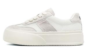 Кроссовки Dickies Skateboarding Shoes Women's Low-top Beige/Silver Grey/Light Pink, бежевый