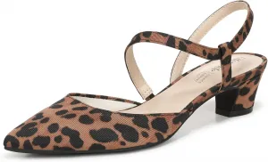 Женские минималистичные туфли Life Stride LifeStride, черный/леопардовый принт