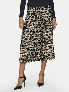 Плиссированная юбка стандартного кроя Vila, бежевый