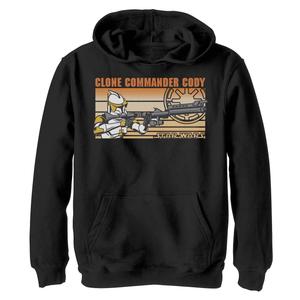 Пуловер с капюшоном и рисунком «Командир клонов Коди» для мальчиков 8–20 лет «Звездные войны: Войны клонов» Star Wars