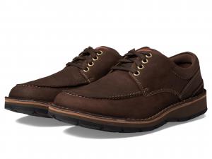 Оксфорды Clarks Gravelle Low, Dark Brown Nubuck