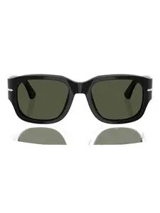 Солнцезащитные очки в квадратной оправе из ацетата Persol, черный
