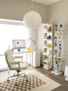 Saipos Ковер 200х300 см из шерсти в винтажном стиле с шахматным узором для гостиной/спальни, Yiqi Knitted, цвет Ebony