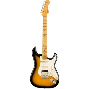 Электрогитара Fender JV Modified '50s Stratocaster HSS с грифом из клена, расцветка 2-Tone Sunburst