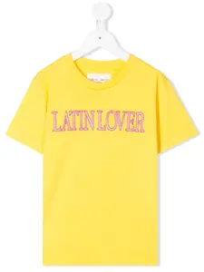 Футболка Latin Lover Alberta Ferretti Kids, желтый