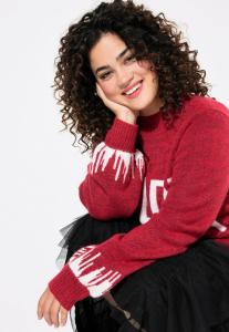 Джемпер HAPPY-STATEMENT, BALLON Angel of Style, красный