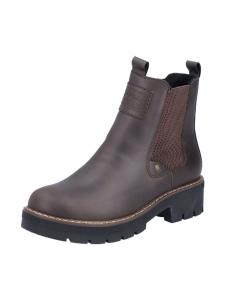 Rieker Ботинки челси коричневого цвета