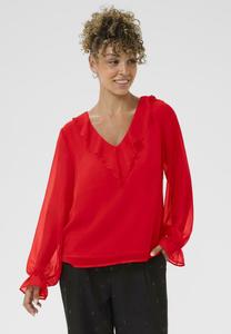 Блуза Cream CRFLAKE, High Risk Red/Red