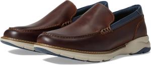 Лоферы Florsheim Frenzi с открытым носком венецианского типа, Brown Crazy Horse