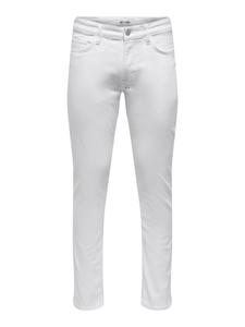 Узкие джинсы Only & Sons Loom, White Denim