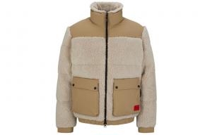 HUGO BOSS FW23 Пуховик мужской бежевый