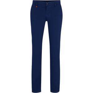 HUGO BOSS Повседневные брюки мужские синие