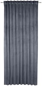 Готовая непрозрачная штора 135/245 см Esposa, темно-серый