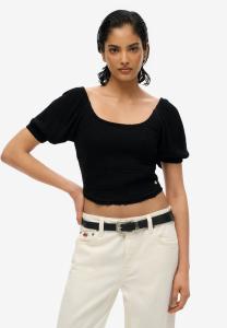 Блуза Superdry & Co SMOCKED, Black