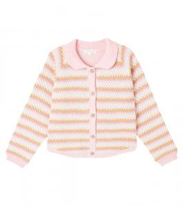 Кардиган из хлопка и шерсти khellani Louise Misha, Sienna Sunrise Knit