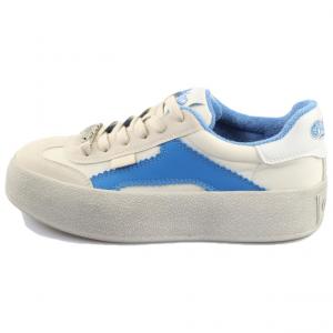 Buffalo Низкие кроссовки для скейтбординга унисекс бежево-синие