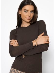 Топ SASSYCLASSY, коричневый